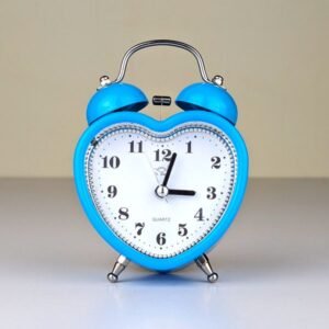 Twin Bell Alarm Clock (Blue)