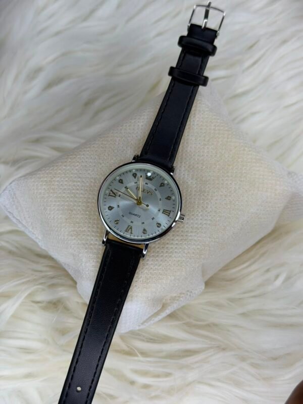 OLEVS SILVER WHITE LADIES WATCH